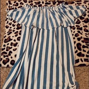 off the shoulder dress